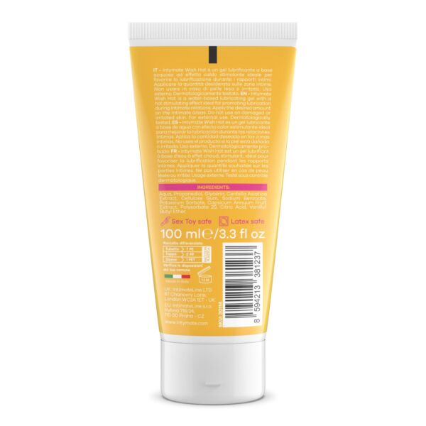 Lubrykant Intymate Wish Hot 100 ml z efektem rozgrzewającym