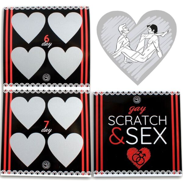 Gra ze zdrapkami dla par Secret Play Scratch & Sex Gay