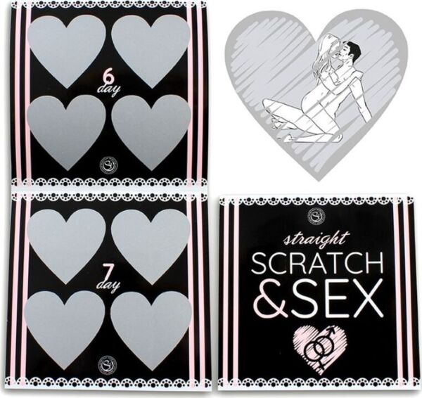 Gra zdrapka Secret Play Scratch & Sex Hetero dla par
