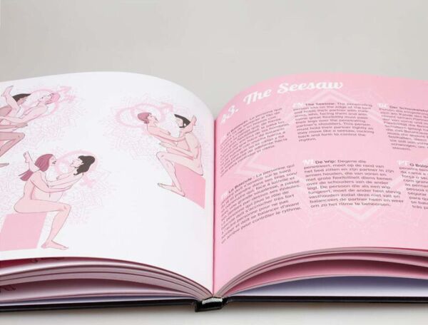 Książka Kamasutra Secret Play z pozycjami seksualnymi