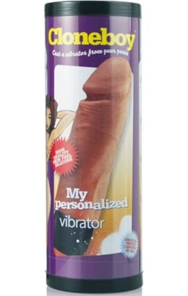 Zestaw do klonowania penisa Cloneboy Vibrator z pierścieniem erekcyjnym z pętlą i nakładką stymulującą