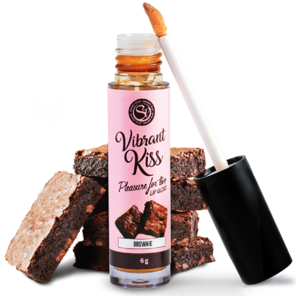 Błyszczyk do ust Secret Play Vibrant Kiss w opakowaniu