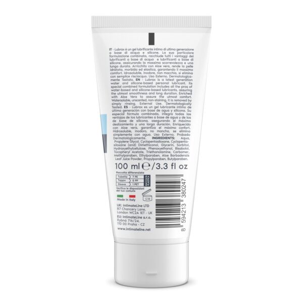Hybrydowy lubrykant analny IntimateLine Lubrax 100 ml