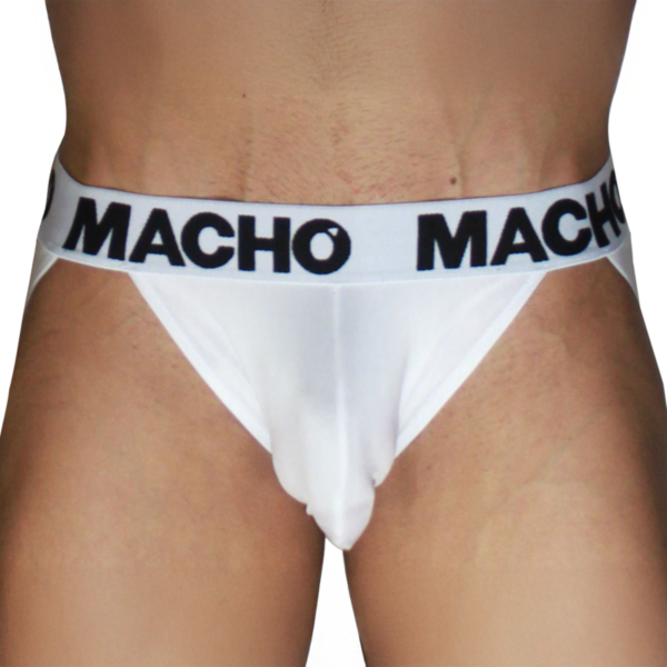 Jockstrap Macho Underwear MX29BL z podwójnymi paskami z tyłu