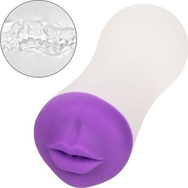 Dwukolorowy masturbator CalExotics Deep Throat Grip