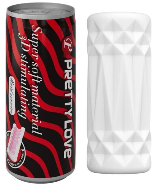 Masturbator Pretty Love 3D Stimulator Can Model 1 w kształcie puszki