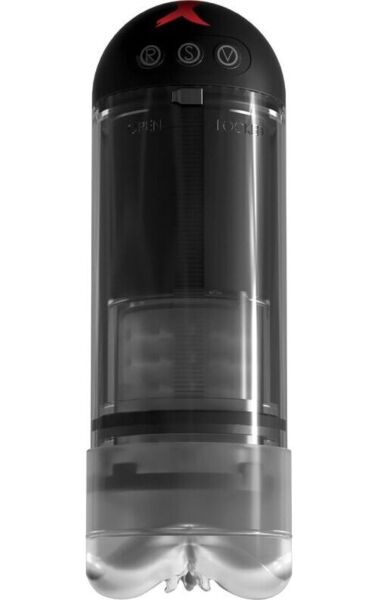 Masturbator PDX Elite Extender Pro od Pipedream z przezroczystą tubą i silnikiem