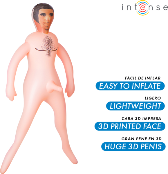 Męska lalka dmuchana Intense Dolls Anthony z penisem 3D