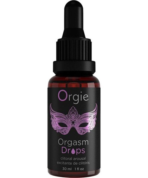 Flakon Orgie Orgasm Drops, żel intymny na łechtaczkę, 30 ml