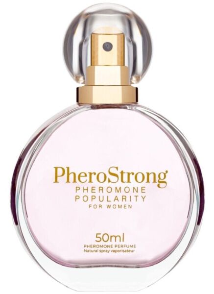 Flakon perfum z feromonami PheroStrong Popularity for Women o pojemności 50 ml