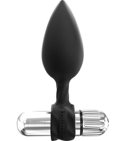 Zestaw korków analnych Bathmate Anal Training Plugs Vibe ze stożkową końcówką, pierścieniem i wibratorem Vibe
