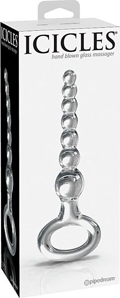 Szklany korek analny Pipedream Icicles N. 67