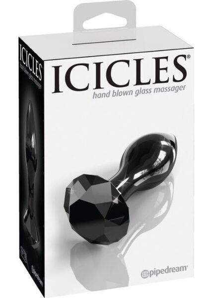 Korek analny ze szkła Pipedream Icicles N. 78