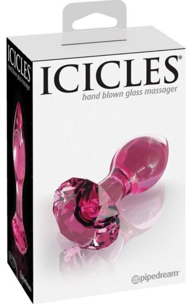 Szklany korek analny Pipedream Icicles N. 79
