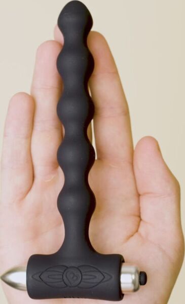 Wibrujący korek analny Rocks-Off Petite Sensations Pearls