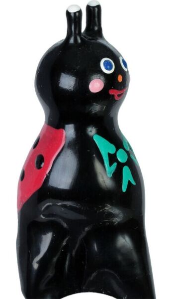Prezerwatywa dekoracyjna Condomerie Ladybird XL, ręcznie malowana
