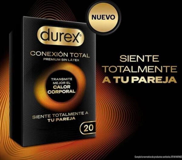 Opakowanie prezerwatyw Durex Conexión Total Regular Fit