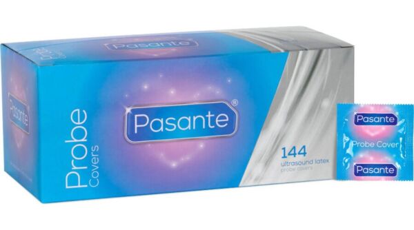 Opakowanie lateksowych osłonek na sondy USG Pasante Probe Covers
