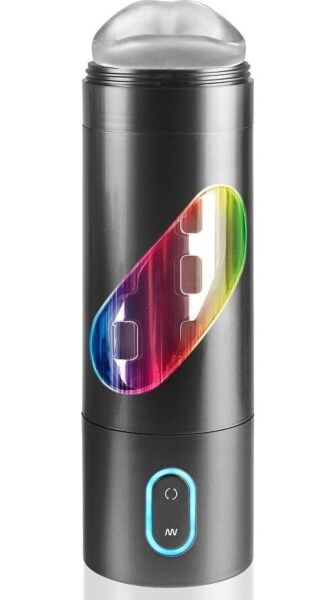 Masturbator Extreme Toyz Roto Bator Boca z przezroczystą tubą i silikonową osłoną