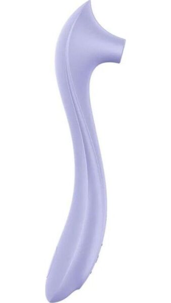 Stymulator łechtaczki Satisfyer Easy Lover w kolorze fioletowym, z długim uchwytem
