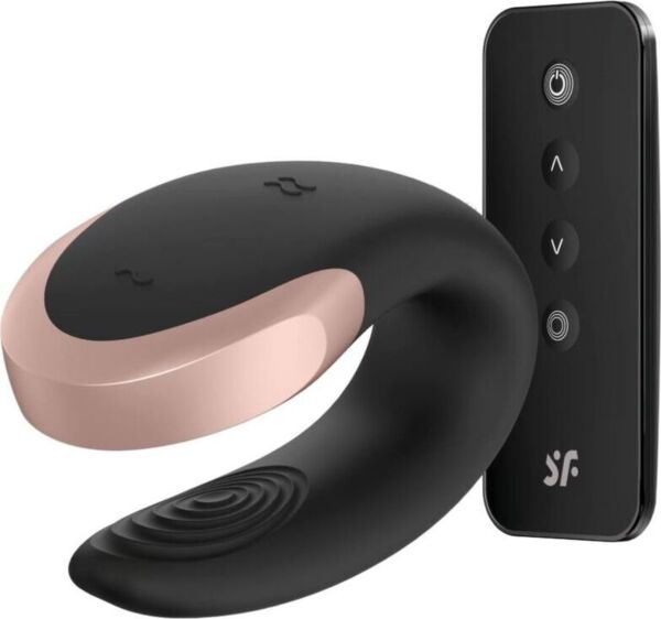Wibrator dla par Satisfyer Double Love w kształcie litery U