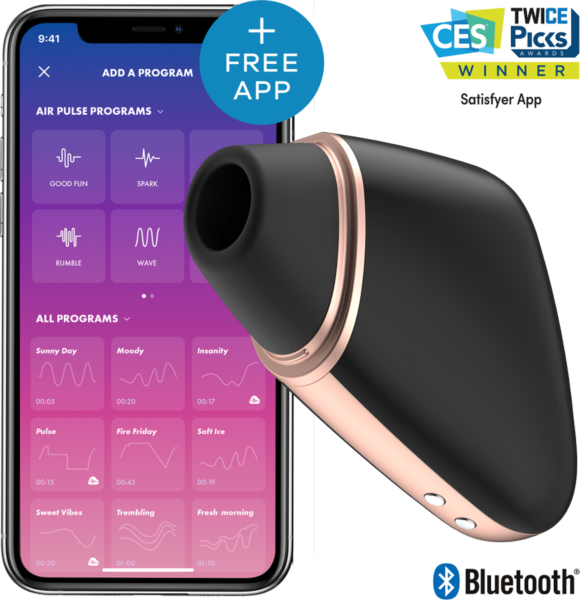Stymulator ssący łechtaczki Satisfyer Love Triangle