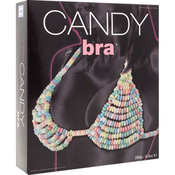 Jadalny biustonosz Candy Bra Spencer & Fleetwood z kolorowych cukierków