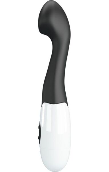 Wibrator punktu G Pretty Love BI-014221-A3 z czarnego silikonu
