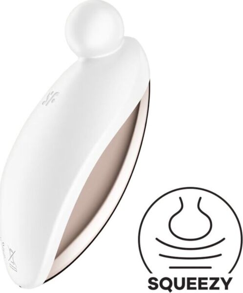 Wibrator lay-on Satisfyer Spot On 2 z okrągłą silikonową końcówką