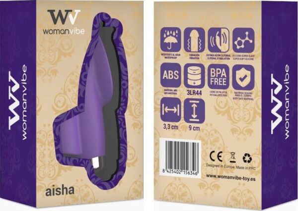 Kompaktowy wibrator WomanVibe Aisha