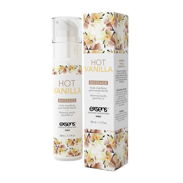 Warming Gourmet Massage Oil Hot Vainilla 50 ml