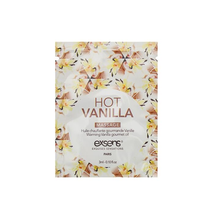 Warming Gourmet Massage Oil Hot Vainilla Sachet 3 ml