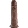 King cock 10' pene marron 254 cm