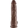 Penis Realistyczny Król Brązowy 25,4cm.