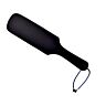Wobec Bound Leather Paddle 33 x 7.5 cm