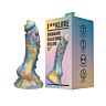 Dildo F**kLore Dragon 18 cm z marmurkowym wzorem