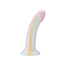 Dildo MINA Minty z przyssawką i efektem świecenia