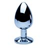 Plug analny Precious Metals Large o eleganckim wykończeniu Plata