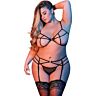 Zestaw bielizny STRAPPY BRA GARTER & G z efektownym designem