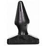 Plug anal ALL BLACK 16 cm stożkowy korek