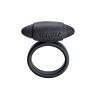 Vibrating Super Soft C-Ring  Black