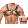 Arnesy męskie LEATHER BODY Chain Harness III z regulacją
