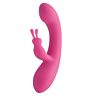 Wibrator rabbit S Pleasures Velvet Love Bunny z podwójną stymulacją