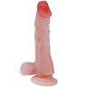 Dildo BAILE 21.6 cm z realistyczną teksturą