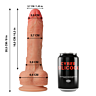 Dildo CYBER SILICOCK Connor 20.5 cm | Realistyczny silikon