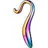 Dildo Krzywy Elegancki GlamourGlass