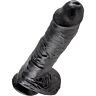 Dildo KING COCK 25.4 CM z kulkami