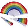 Abanico PRIDE z flagą LGBT - stylowy dodatek na każdą okazję