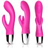 Wibrator ARMONY VIBRATOR RABBIT FUCHSIA - Podwójna stymulacja