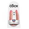 Dildo KING COCK U-kształt 13,9 cm